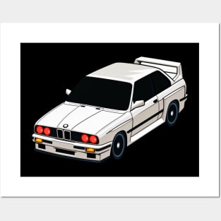 bimmer e30 classic art Posters and Art